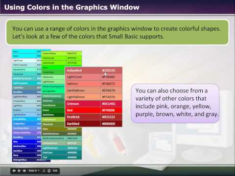 Small Basic 2 1 Graphics Window Objects