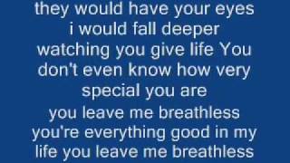breathless by shayne ward with lyrics