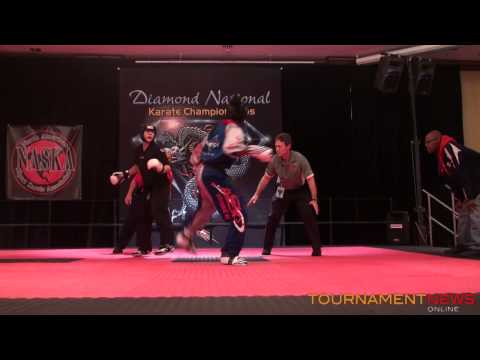 Chelsey Nash vs Morgan Plowden at Diamond Nationals 2013
