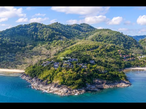 PHUKET WATERFRONT VILLAS | Samsara Luxury Estate Aerial Drone Footage | WORK FROM HOME