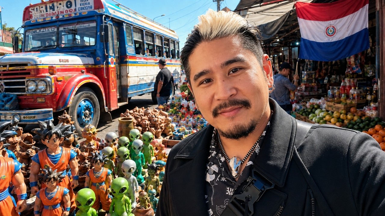 🇵🇾 El Lado Más Auténtico De Paraguay: Mercados, Buses y Comida Tradicional
