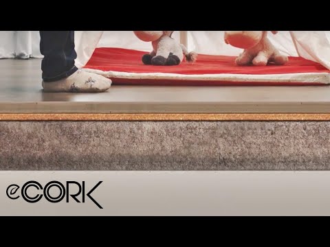 The advantages of ecoCORK Insulation Acoustic Cork underlay!