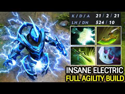 Razor Insane Electric – Full Agility Build Savage Mode Dota 2