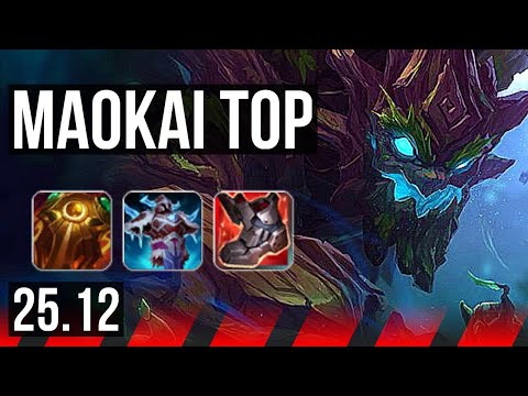 MAOKAI vs SETT (TOP) | EUW Grandmaster | 25.12