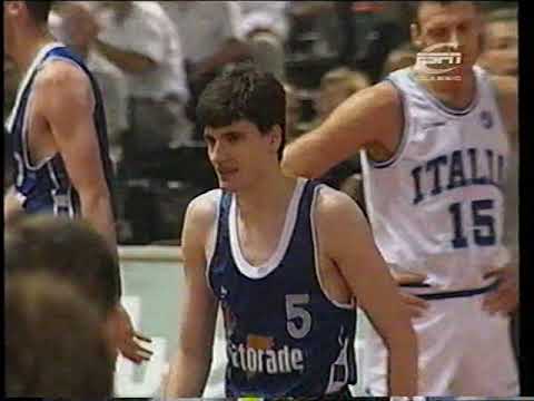 Eurobasket 1991. Final. Yugoslavia vs Italia. ESPN Classic (incompleto)