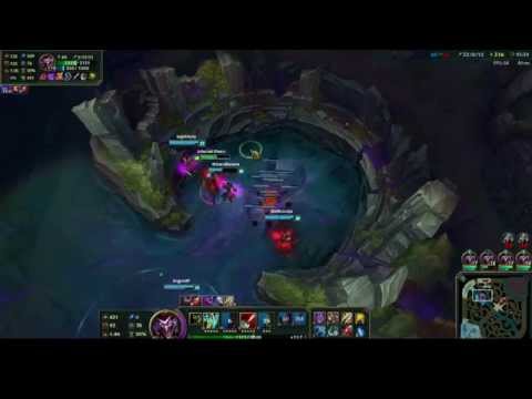 3 seconds Nash!!!  One for all SHACO vs. Garen x) [League of Legends] HD