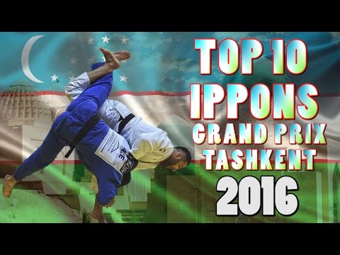 TOP 10 IPPONS | Grand Prix Tashkent 2016 | 柔道