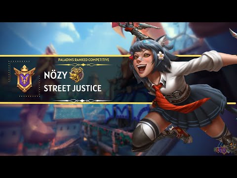 Why People Hate Street Justice? 34 Kills 171K+ DMG nözy (Grand Master) Paladins Ranked Competitive