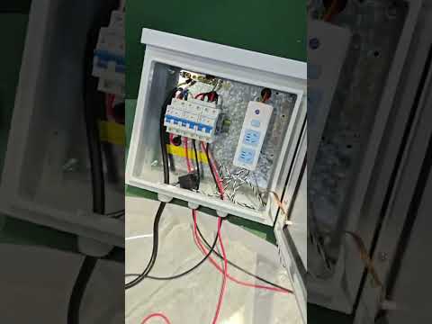 5.sunway 1st generation offgrid solar inverter BMS cable USB-RS485 guidance installing一代离网 100T通讯