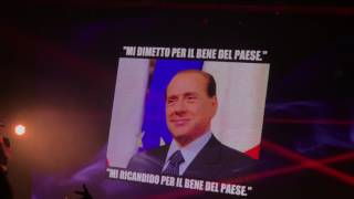 Dissing a Fedez &quot;Pinocchio&quot; da Marracash e Guè live a Pd, Santeria tour 2017