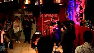 LAWRENCE COLLINS feat LO JAY & LAURENT BEAUMONT in OPEN ZIK LIVE CASA LATINA (Bordeaux 24-04-2014)