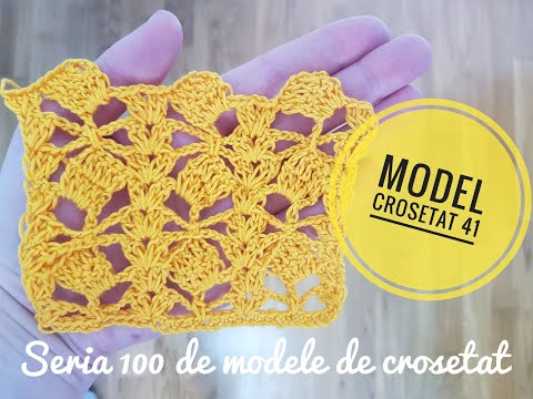 Model crosetat 41 - seria "100 de modele de crosetat"