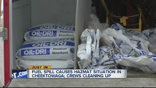 Fuel spill causes HAZMAT situation in Cheektowaga
