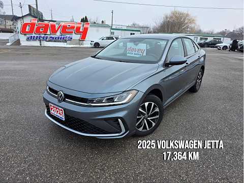 2025 Volkswagen Jetta Trendline Auto in Gray for sale at Davey Auto Sales Oshawa South in Oshawa, ON