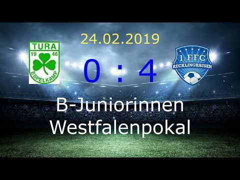 Spielbericht 1.FFC Recklinghausen U17 Westfalenpokal 2. Runde