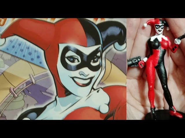Vídeo relacionado con DC Comics, Figura de acción Harley Quinn, Juguetes coleccionables de superhéroes de 30 cm para niños y niñas a Partir de 3 años