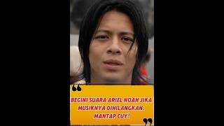 Download lagu Suara Ariel NOAH di 'Di Atas Normal' Tanpa Musik! #shorts #ArielNOAH #DiAtasNormal mp3