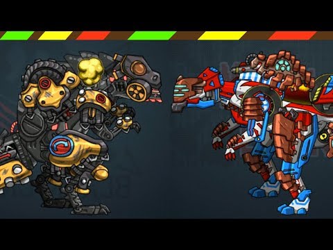 Dino Robot Battle Arena 06: Microceratus VS Terminator T-Rex | DCTE VN