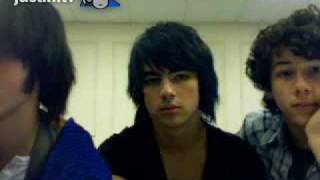 joe fishy face,nick and kevin laugh, S.O.S  :)