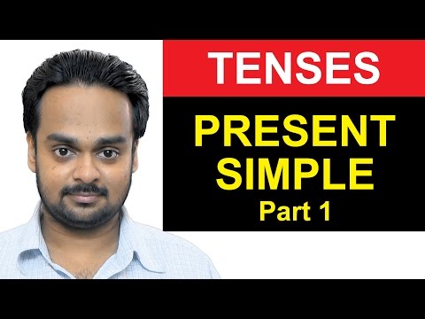 PRESENT SIMPLE TENSE – Part 1 – Where to Use Simple Present – Basic English Grammar