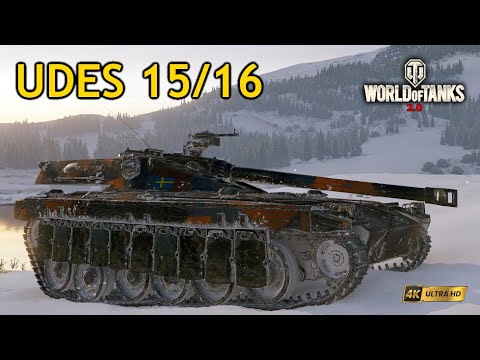 UDES 15/16 11.4K Damage - World of Tanks