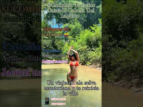 #travesia #turismo #naturaleza #pura #cascada #youtubeshorts #sucumbíos #gonzalopizarro
