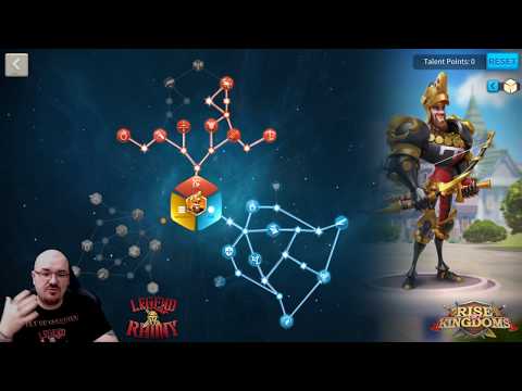 Edward of Woodstock rally results with full skill tree - reports + rally - Rise of Kingdoms