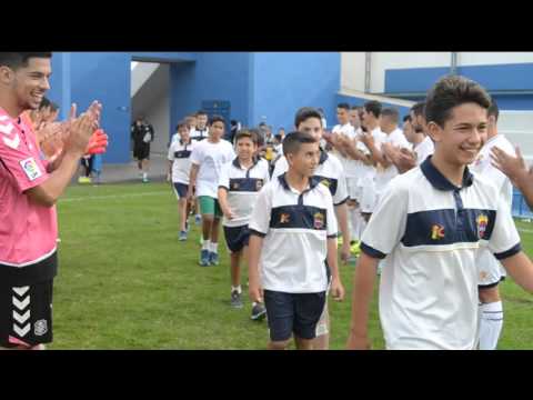 13-12-15  PASILLO DE HONOR AL INFANTIL DE LA SD TENISCA TRAS QUEDAR CAMPEON DEL TORNEO TOMAS