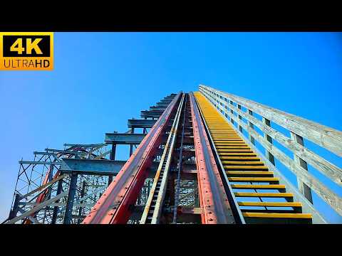 Front row point of view footage of Wind Chaser