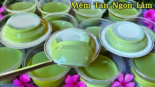 TÀU HỦ NON/ Tặng Bạn Công Thức Làm TÀU HỦ Singapore Mềm Mịn Thơm Béo Mát lạnh Rất Ngon.