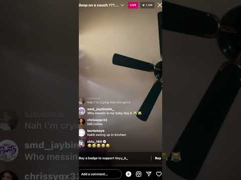 Tiny B On hots with TG crippy & Murda b dissing Bory 300😂 **She said WHAT*