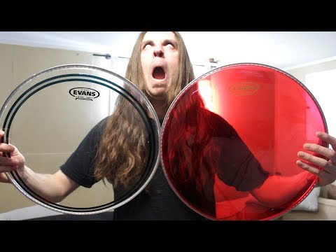 Drumhead Comparison | Evans EC2 vs Hydraulic