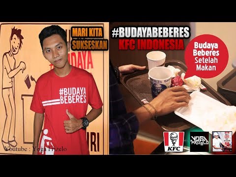 #BUDAYABEBERES KFC INDONESIA - BY YOGA FRIZELO [CREW KFC MEGAMAS MANADO]