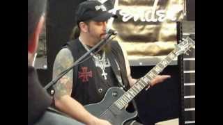 MIKE ORLANDO (Adrenaline Mob) guitar clinic + Q & A @ Sweden Rock 2012