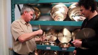 Terry Bozzio's All Cymbal Drum Set