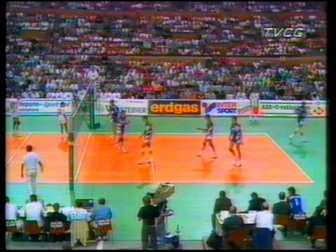 1991 Eurovolley Italy - USSR set 3