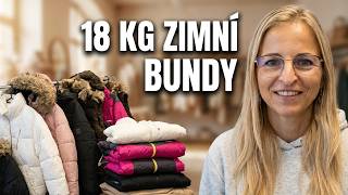 Balík 980/26 – 18 kg – Zimní bundy a kabáty pro dospělé – 1. jakost – originál Anglie