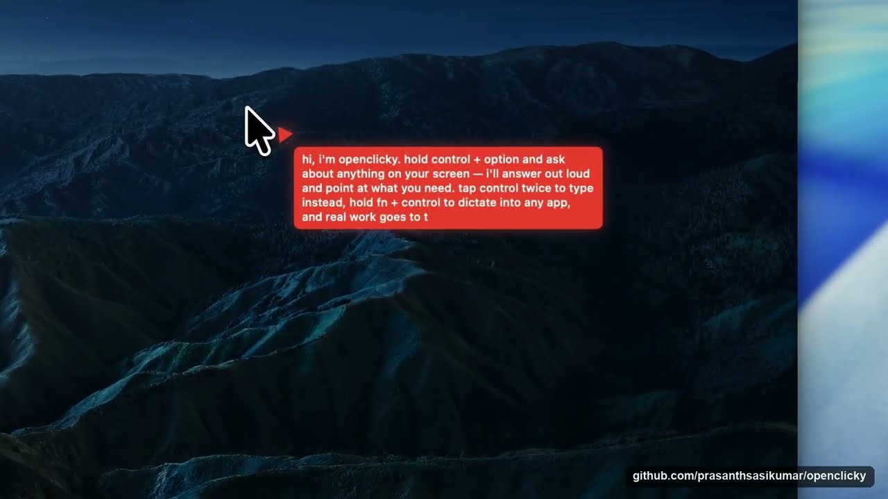 Watch the OpenClicky demo