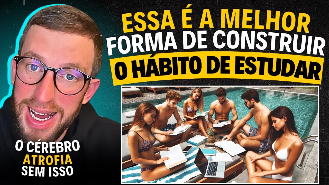 Por isso você acha TÃO DIFÍCIL formar o HÁBITO de Estudar | Eslen Delanogare
