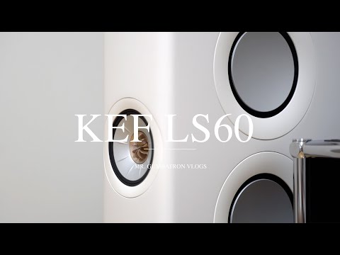 KEF LS60 Vs LS50 | LS60 Wireless HiFi Speakers Review | Impressions & Aesthetic Unboxing