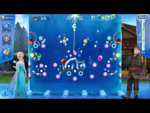Frozen Free Fall: Icy Shot Level 262 - NO BOOSTERS ☃☃☃