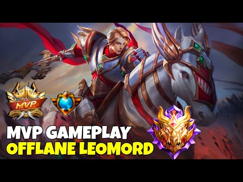 MVP GAMEPLAY! Offlane Leomord - Avory | MLBB