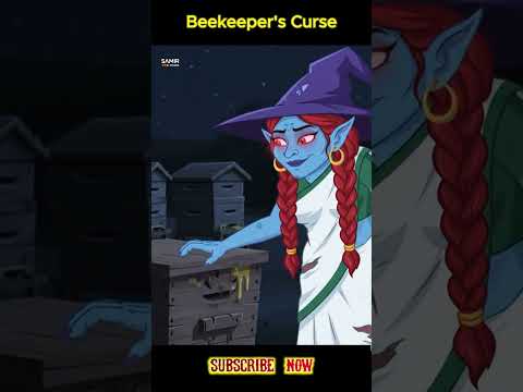 Beekeeper's curse Witch Cartoon | Ghost Cartoon | Horror Stories Animated | Scary Stories Animated