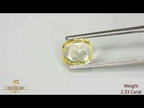 Yellow Sapphire 2.34ct. (Luxury) video