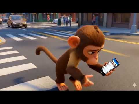 Short Story | Monkey Go To Jungle 🌲🌲 | By Legend Respect