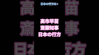 #斎藤知事 　#高市早苗　#玉木雄一郎　#麻生太郎　#オレンジ