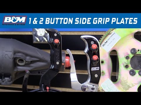 B&M 1 & 2 Button Magnum Grip Side Plates 81155, 81060, 81063, 81164, 81078