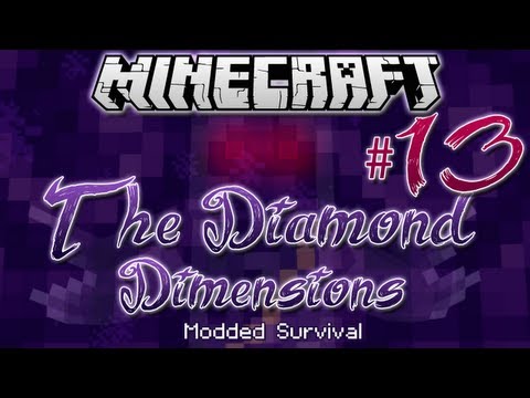 "RANA KILLED ME!" | Diamond Dimensions Modded Survival #13 | Minecraft