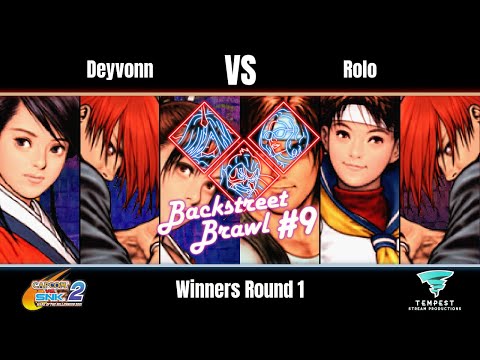 Deyvonn (Mai, Iori, Hibiki) vs Rolo (Kyo, Sakura, Iori) - CVS2 Winners Round 1 - Backstreet Brawl #9