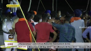 Parasrampur (Jalandhar) Kabaddi Tournament 09 June 2017